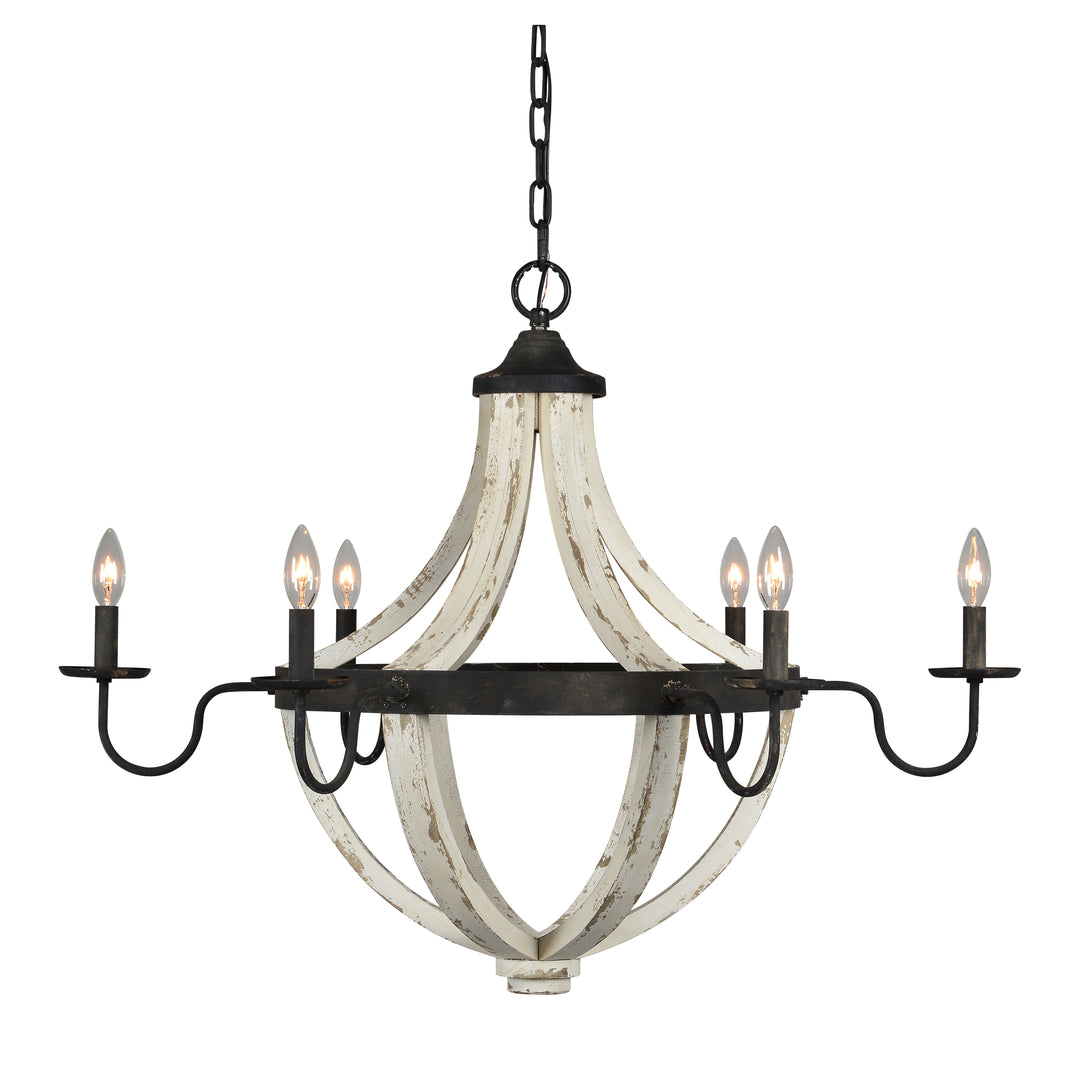 -*Rice Chandelier