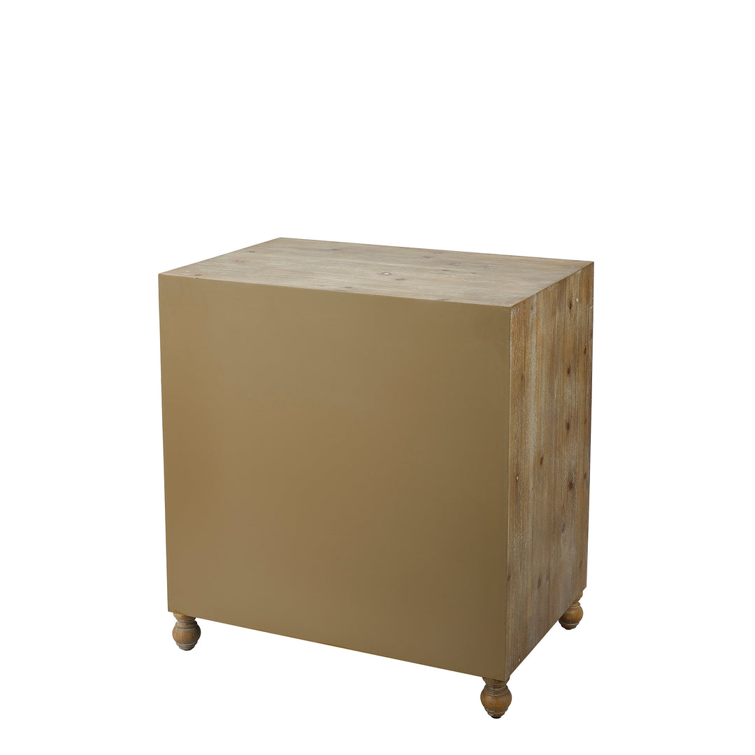 -Ruby Accent Table