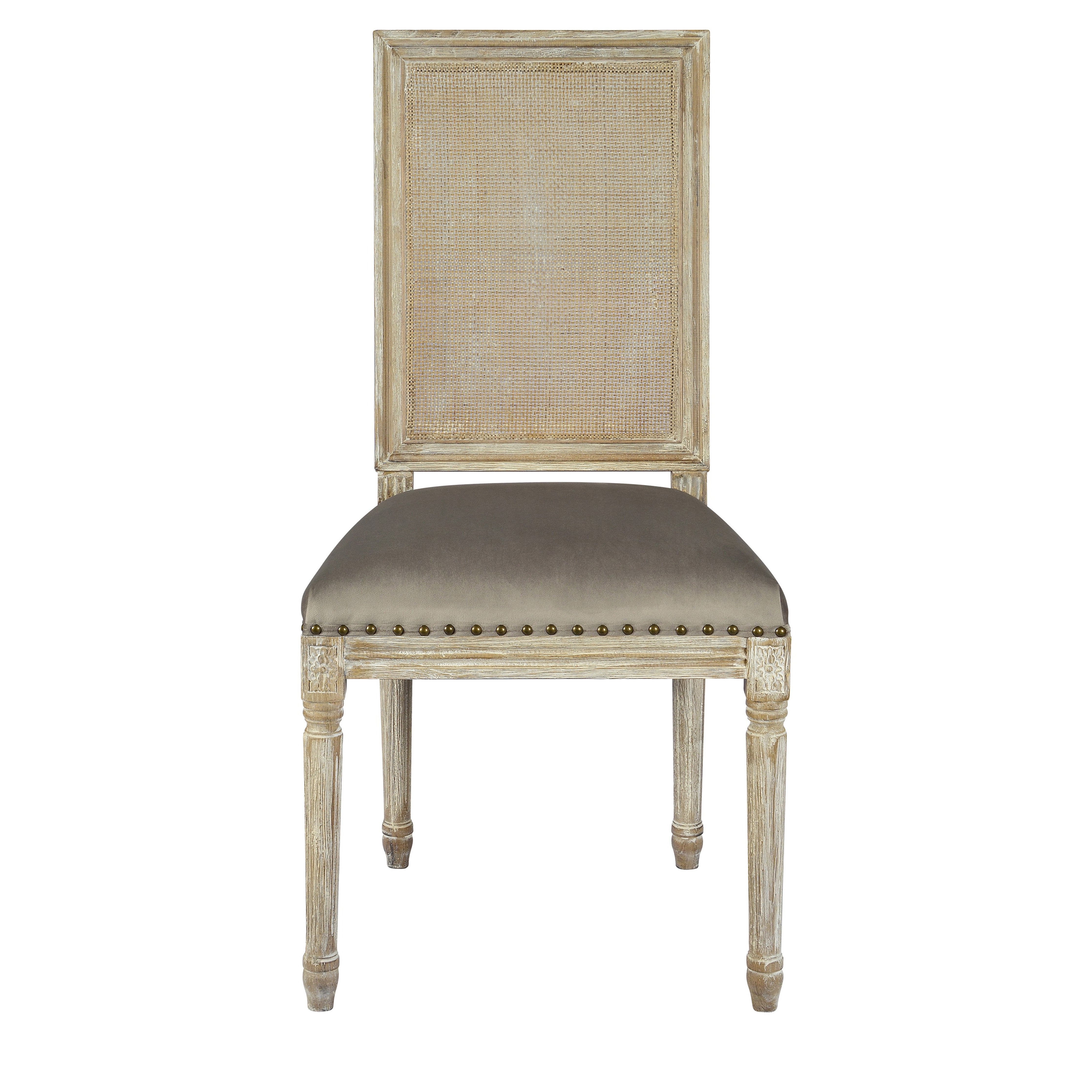 old maison chair ② Square Maxwell Side Chair W/ Cane – Forty West Designs