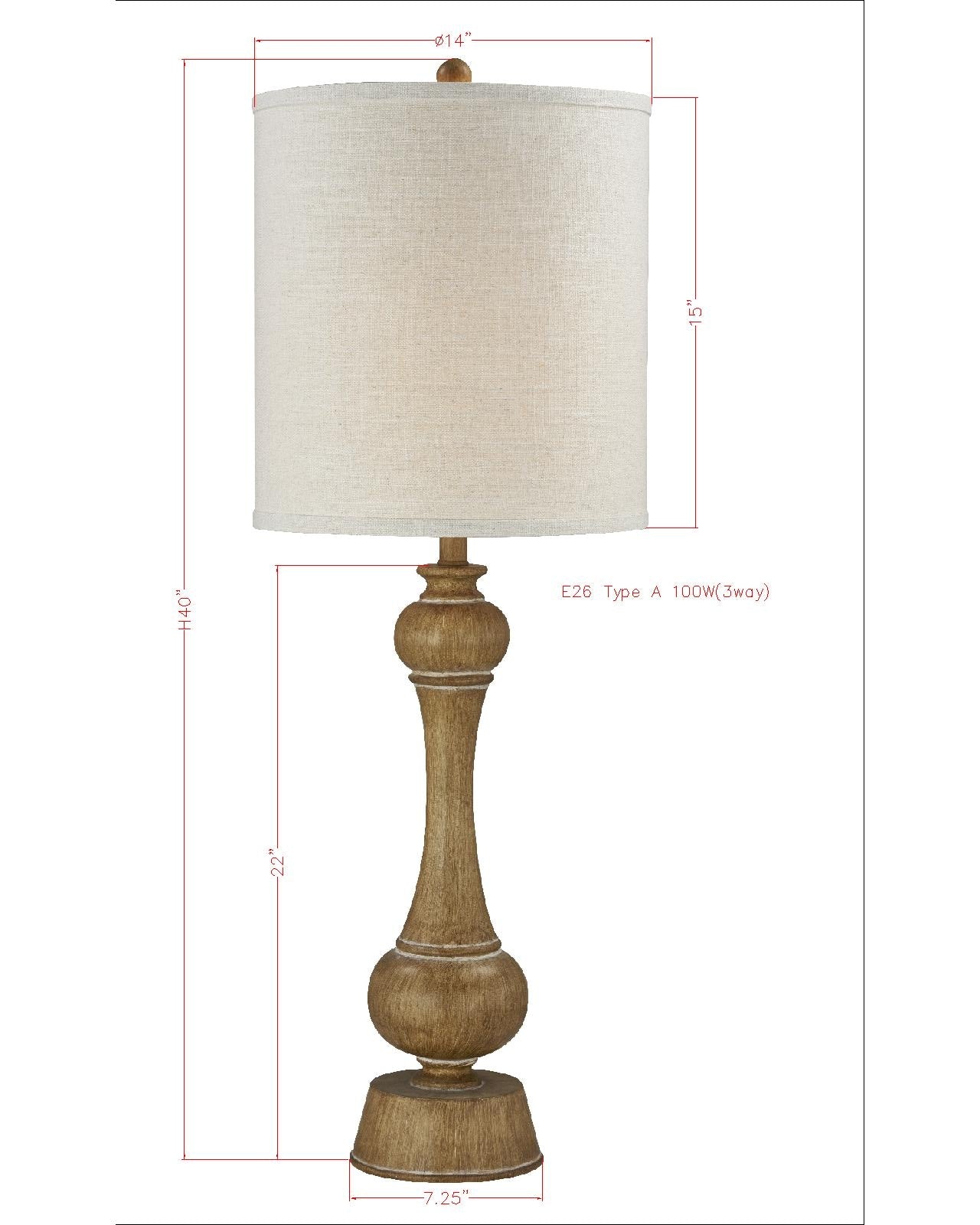 Diego Table Lamp – Forty West Designs