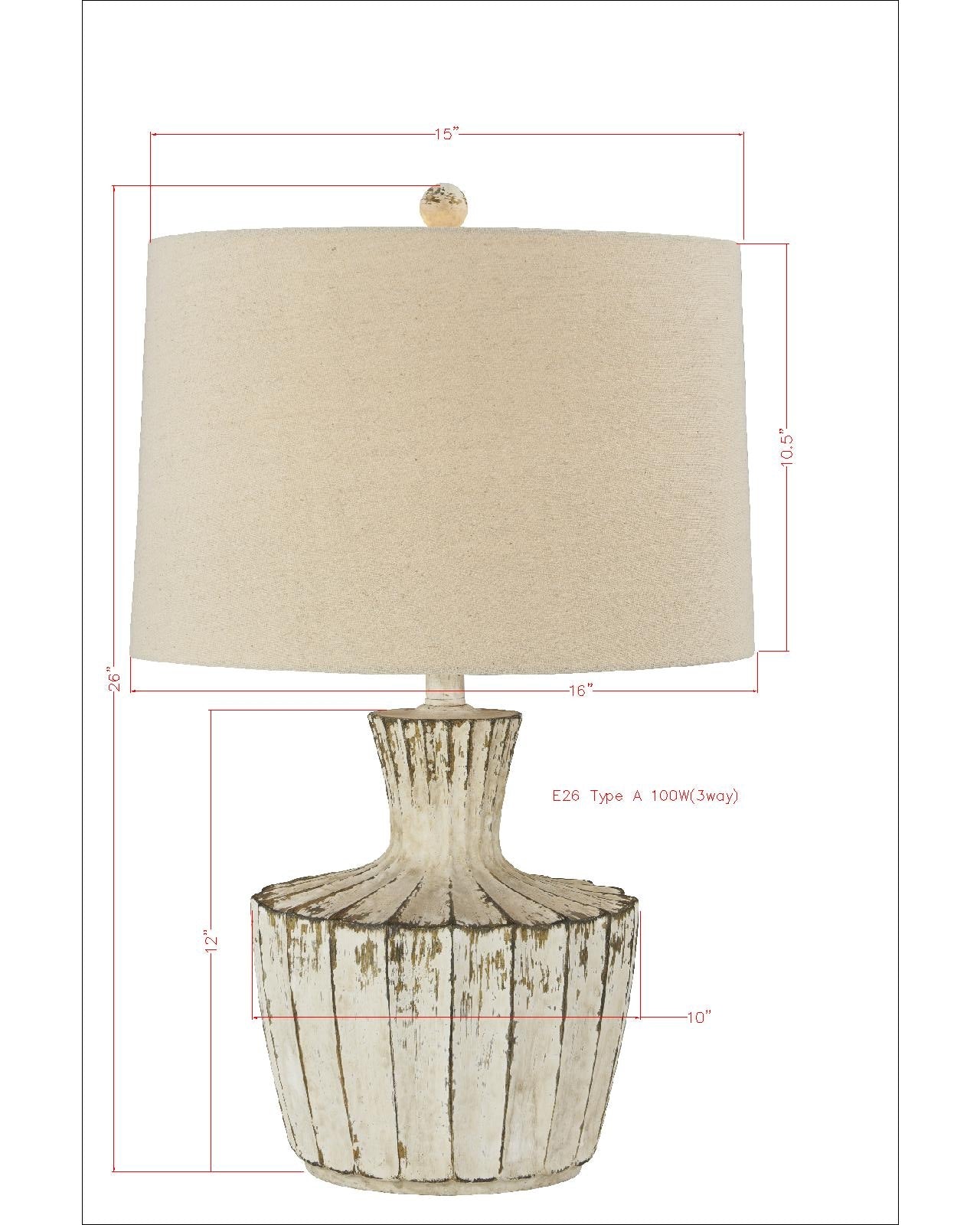 Jada Table Lamp – Forty West Designs