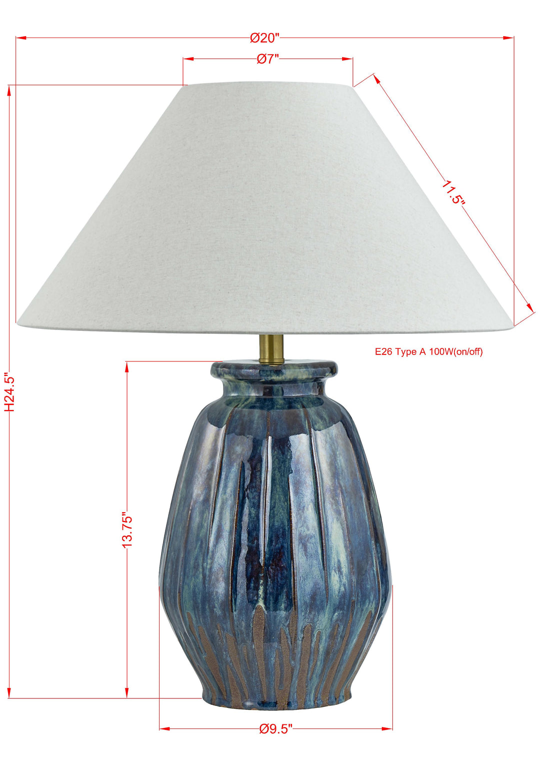 Amelia Table Lamp