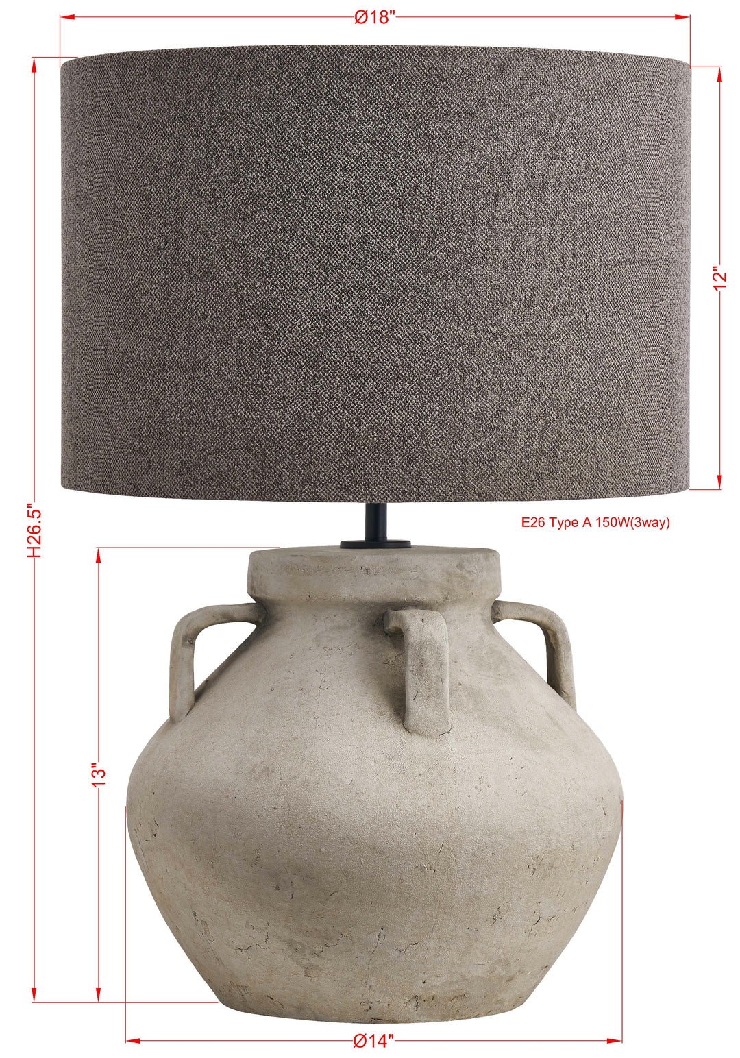 -William Table Lamp