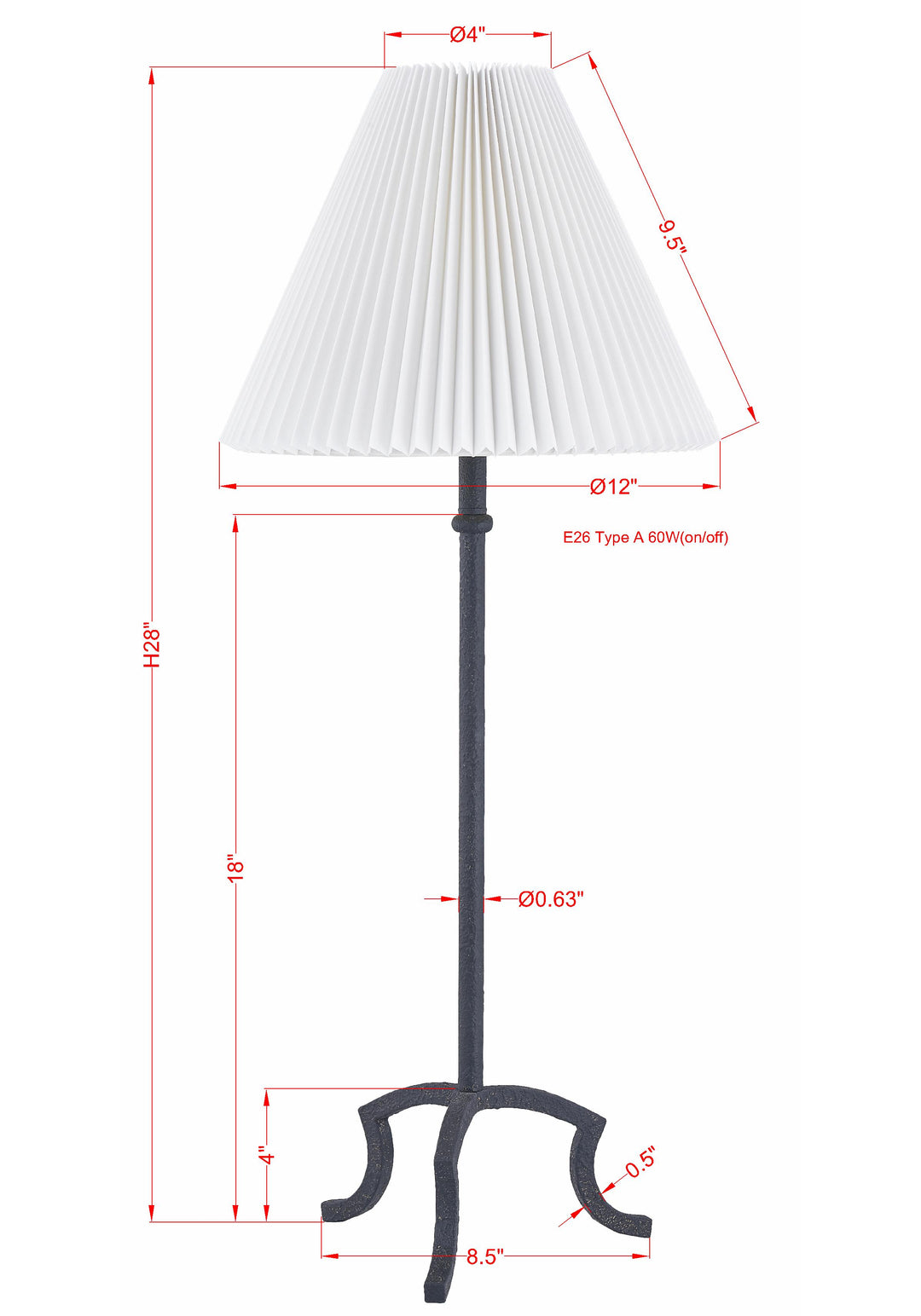 Sidney Buffet Lamp