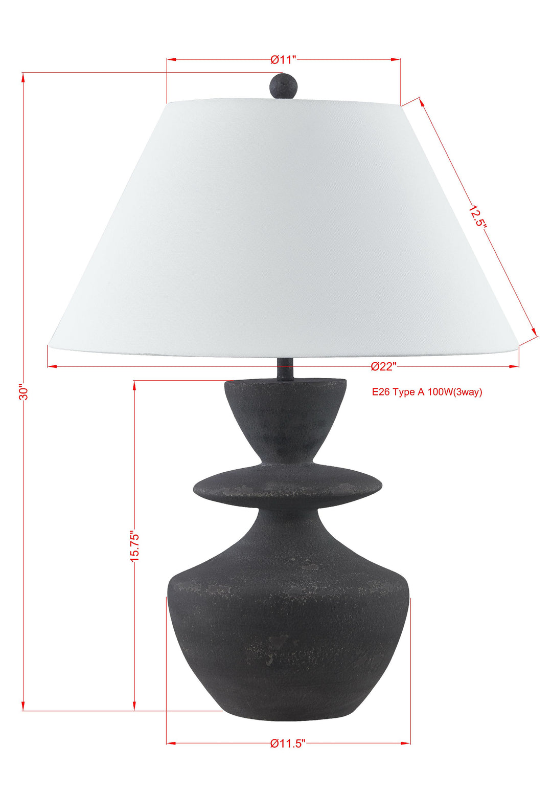 Bale Table Lamp
