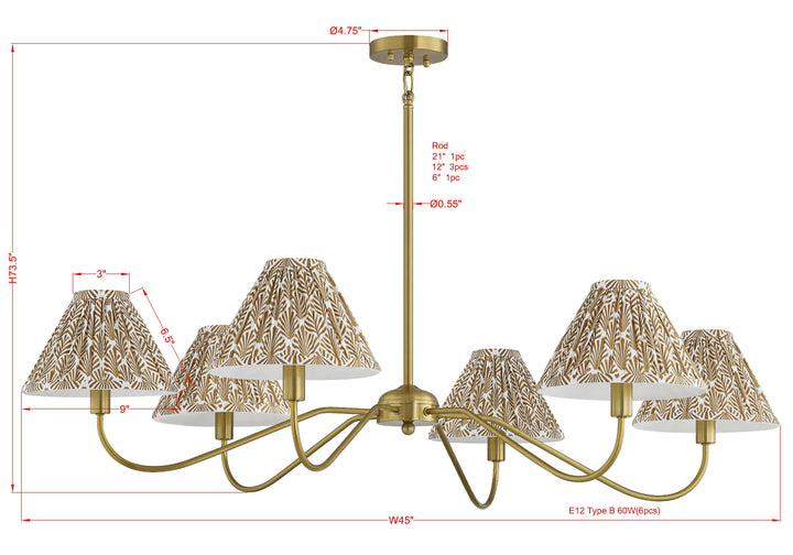 Baldwin Chandelier