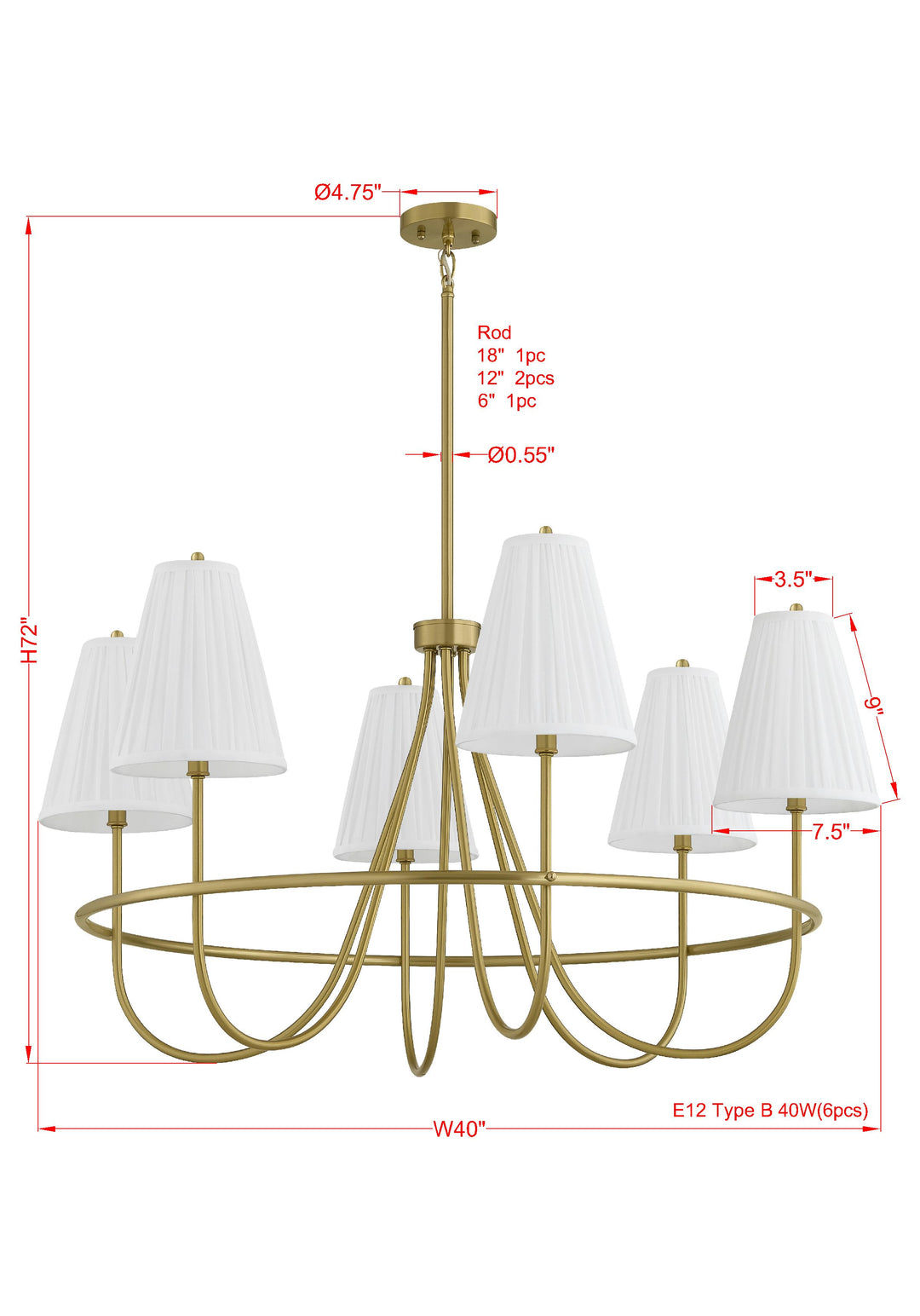 Revere Chandelier