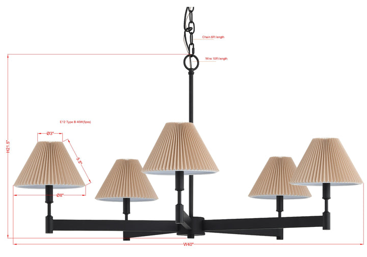 Gallagher Chandelier