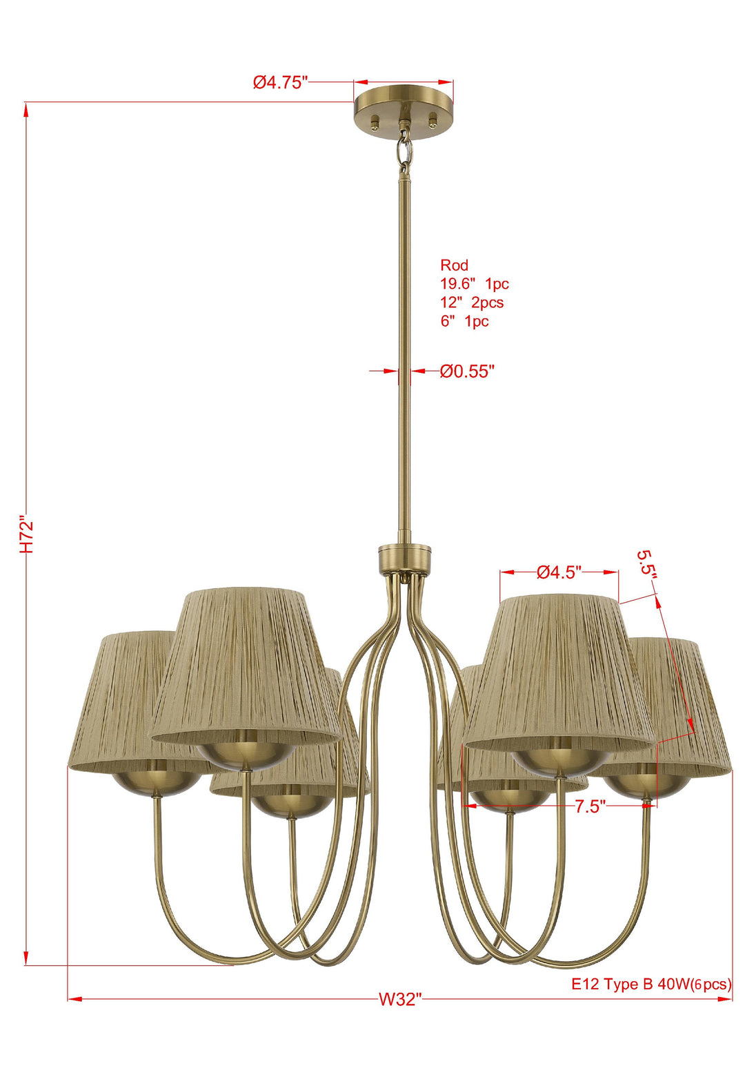 Wentworth Chandelier