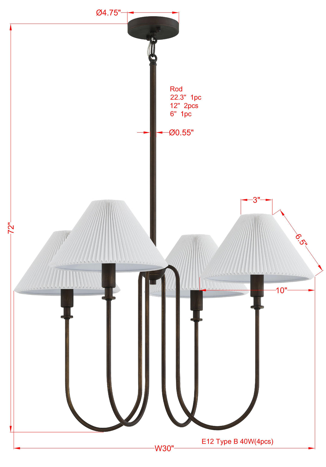 Worthington Chandelier